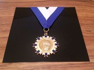 Kiwanis George F.  Hixson Fellow Medallion Necklace Pendant Medal Plaque