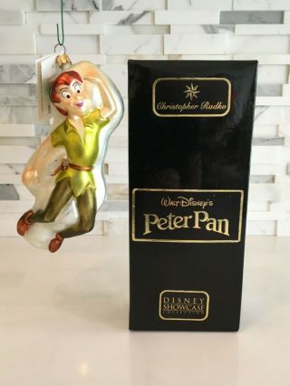 1998 Radko " Peter Pan " Disney Christmas Ornament & Tags,  98 - Dis - 18
