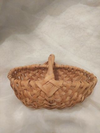 Vintage Small/mini Woven Basket