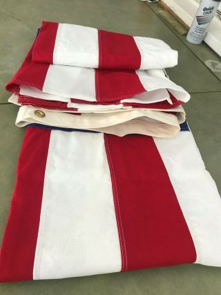 Veterans American Burial Funeral Interment Flag 5 X 9.  5 Made In The Usa