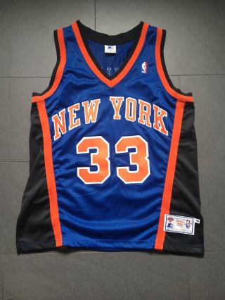 Vintage Patrick Ewing York Knicks Authentic Starter Jersey 1998 - 1999