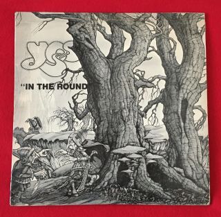 Yes Band " In The Round " Live Lp Album Vinyl Recording L.  A.  Forum October 16 1978