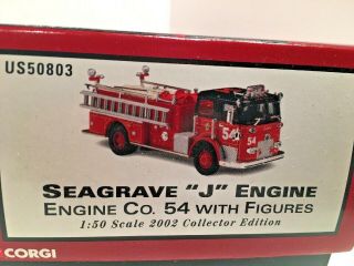 Corgi Chicago Fire Department Seagrave " J " Engine No.  54 Nib