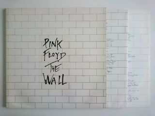 Pink Floyd The Wall Harvest Shdw 411 Dave Gilmour Roger Waters Gatefold Double