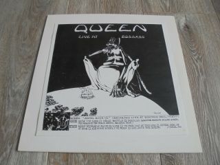 Queen - " Royal Rock Us " Live At Budokan 1977 Usa Lp Takrl Not Tmoq