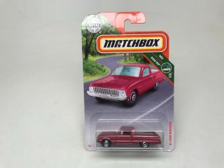 Matchbox - 61 Ford Ranchero - - Mbx Road Trip - 20/35 - On Card