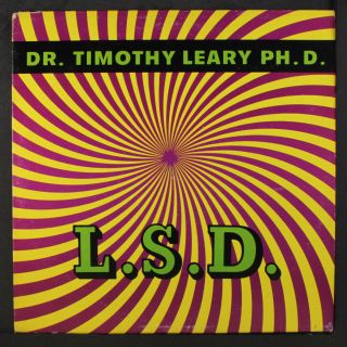 Dr.  Timothy Leary: L.  S.  D.  Lp (mono) Rock & Pop