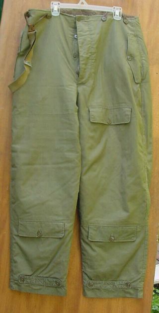 Wwii Us Army Air Forces Type A - 10 Flight Pants Size 40 Aaf