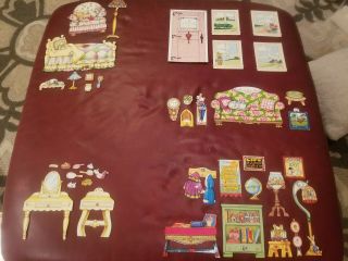 Mary Engelbreit Magnetic Paper Doll House,  2 Dolls,  & OVER 100 ACCESSORIES 3
