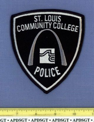 St Louis Community College Missouri School Campus Police Patch The Arch Fe