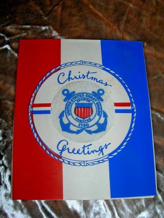 Wwii Christmas Greeting Card From Someone Serving In The Coast Guard