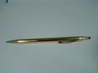 Cross Century Ballpoint Pen 14kt Rolled Gold Filled Body Usa