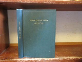Old Life / Times Of Apollonius Of Tyana Book Ancient Greece Babylon Egypt Italy