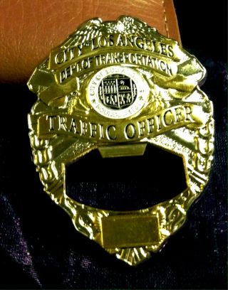 Rare Los Angeles Police Department Officers Shield Bottle Opener Challenge Coin