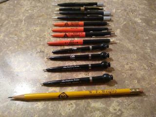 Allis Chalmers Dealer Wf Weigley Wooster Ohio Pen Pencil Mechanical 13 Total