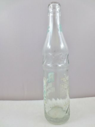 SCARCE Vintage Glass BLUE RIDGE BEVERAGES ACL Soda Bottle MARION VA. 2