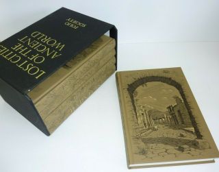 Lost Cities Of The Ancient World: Set of 5 Books: Folio Society in Slipcase. 2