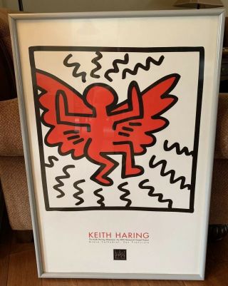 Keith Haring Alterpiece: An Aids Memorial Chapel Project Grace Cathedral Rare