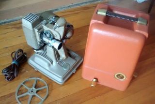 Vintage Revere Model 85 8mm Film Projector,  Case - & -