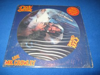 Ozzy Osbourne - Mr.  Crowley Live Pic Disc Ep (orig 1st U.  S.  Press,  In Shrink)