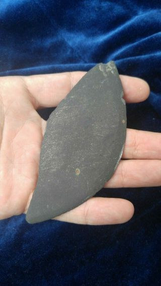 Rare Ultra Thin Scraper Hohokam Blade Slate Stone Knife Cutter Ancient