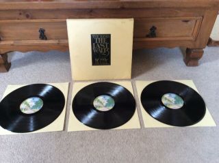 The Band Triple Vinyl Lp The Last Waltz Bob Dylan Neil Young 1978