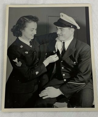 Wwii Us Coast Guard Personnel 8x10 Photo