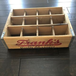 Vintage Wood Crate Frank 