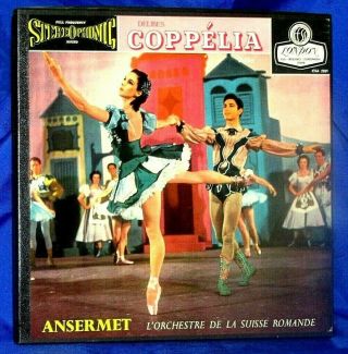 Classical 2 Lp Box Set: Ansermet - Delibes Coppelia - London Csa 2201 (blue Back)