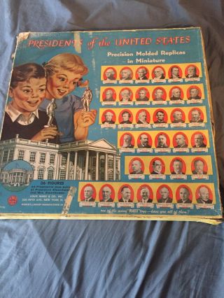 1953 Marx Toys Presidents Of The United States