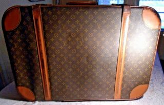 Authentic Vintage Louis Vuitton Monogram Large Hybrid Suitcase