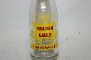 Golden Eagle Beverages Soda Bottle Erie,  Pennsylvania 1958