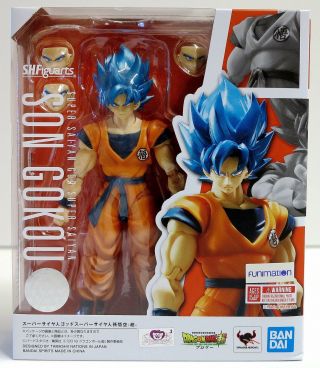 S.  H.  Figuarts Dragon Ball Broly Saiyan God Goku Action Figure