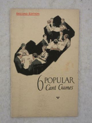 Six Popular Card Games 1921 The U.  S.  Playing Card Company,  Cincinnati,  Oh 2nded