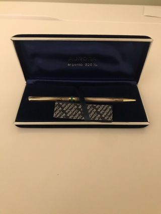 Aurora Argento 925 0/00 Pen And Case