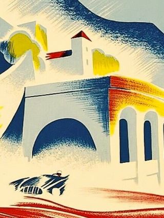 Monaco Grand Prix 1950’s Road Race Vintage Style Car Poster - 24x36 2