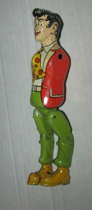 1945 Unique Art LI ' L ABNER & His Dogpatch Band Tin Wind Up Toy PARTS ONLY 2