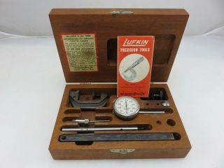 Lufkin No.  399a Universal Dial Test Indicator Jeweled.  001 " Grad Vintage Usa