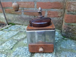 Ancient Coffee Mill Coffee Grinder Peutgeot Frères France Collectors Item,