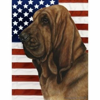 Patriotic (2) Garden Flag - Bloodhound 320731