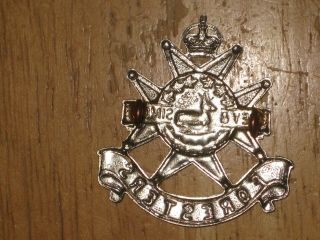 WW2 Canadian Cap Badge Grey and Simcoe Foresters 2