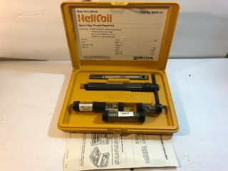Helicoil 14mm Spark Plug Thread Repair Kit No.  5523 - 14 Vtg Usa Tools M14 - 1.  25mm