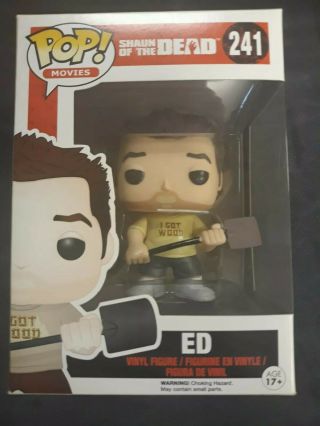 Funko Pop Movies Shaun Of The Dead Ed 241 Vaulted
