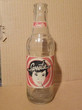 Vintage 7oz Sweetie Acl Soda Pop Bottle Philadelphia Pa