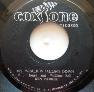 45 Rocksteady / Ken Parker / My World Is Falling Down / Coxsone / Listen