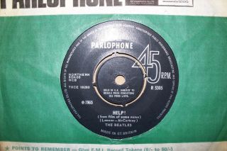 The Beatles,  Help,  Parlophone Records 1965 - /mint