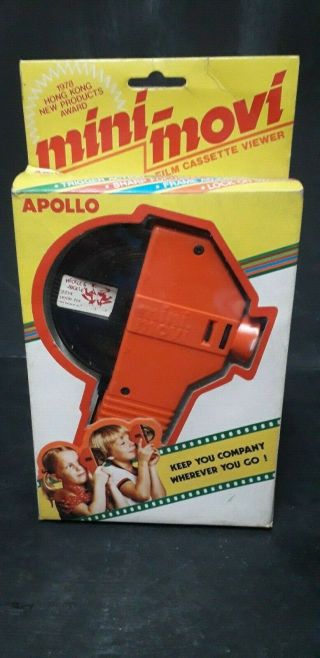 1978 Shop Old Stock Apollo Mini - Movi Film Cassette Viewer