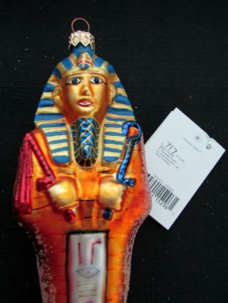 Christopher Radko Cheops Glass Ornament Mysteries Of Ancient Egypt 1998