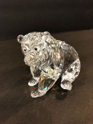 Swarovski - Crystal Grizzly Bear 7637 - With Case