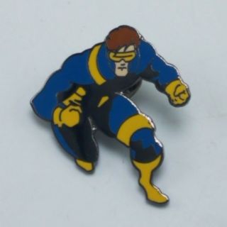 Vintage Marvel Cyclops X - Men Cloisonne Enamel Metal Pin 1994 Marvel Ent 1 1/4 "